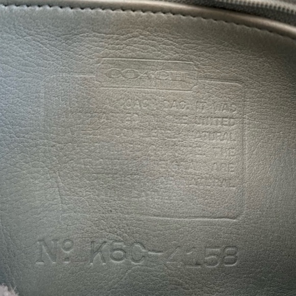 Vintage coach Aqua Blue/Green SoHo buckle top crossbody bag 4158 - Picture 2 of 7